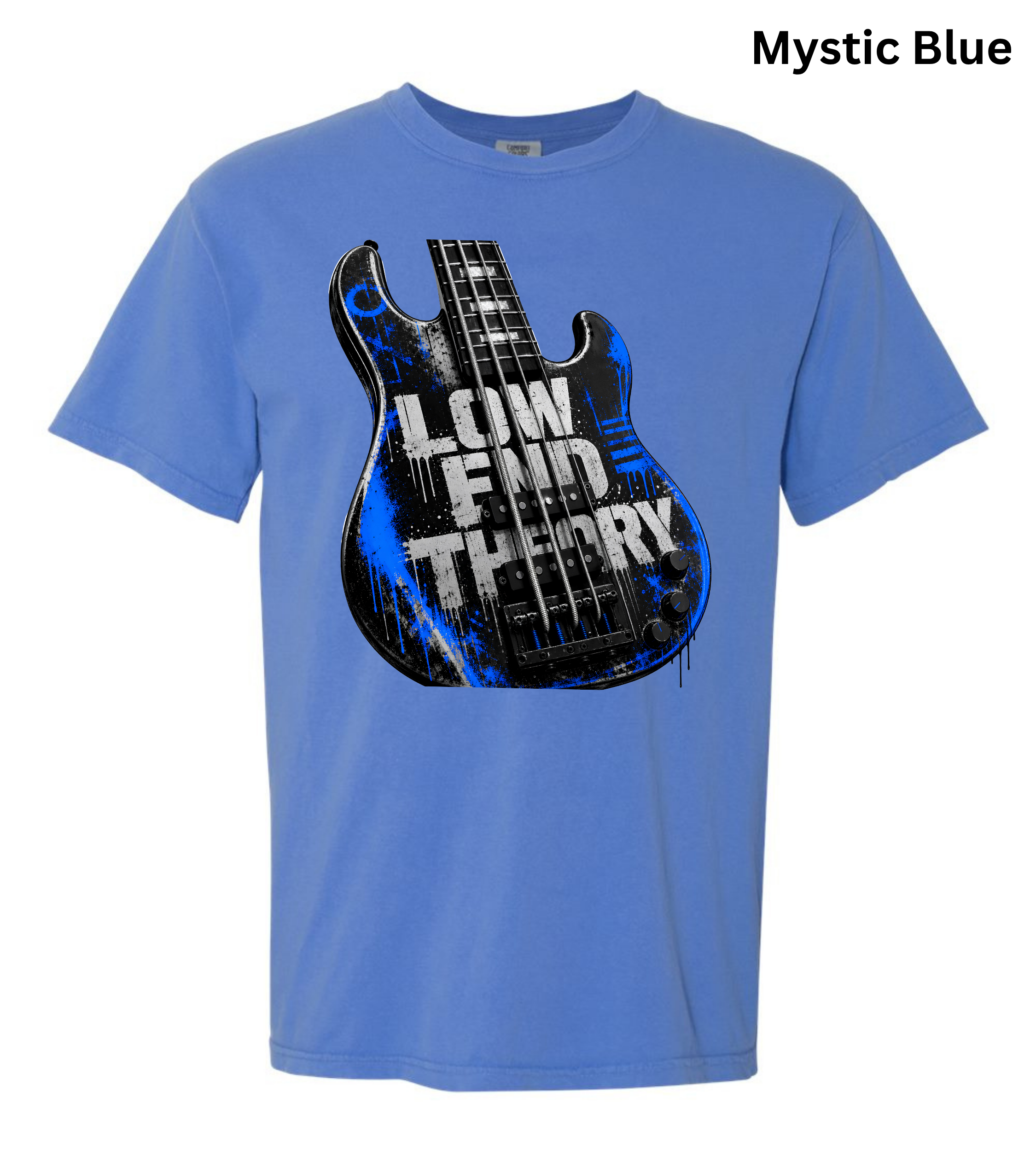 Low End Theory Bass Guitar T-Shirt | Bass Player Graphic Tee | Musician Shirt | Bass Guitar Lover Gift | Rock Band Apparel | Unisex Music Tee