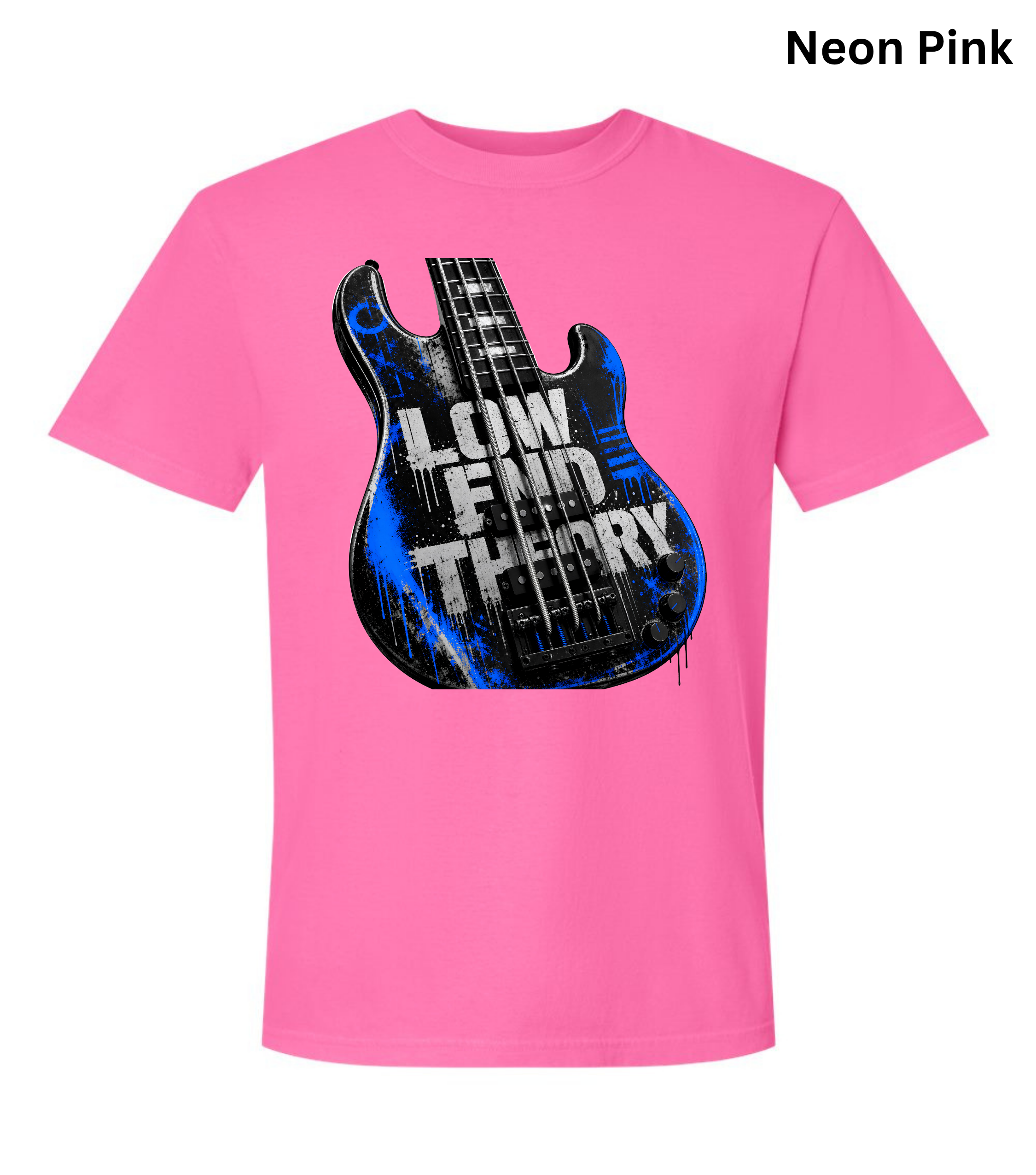Low End Theory Bass Guitar T-Shirt | Bass Player Graphic Tee | Musician Shirt | Bass Guitar Lover Gift | Rock Band Apparel | Unisex Music Tee