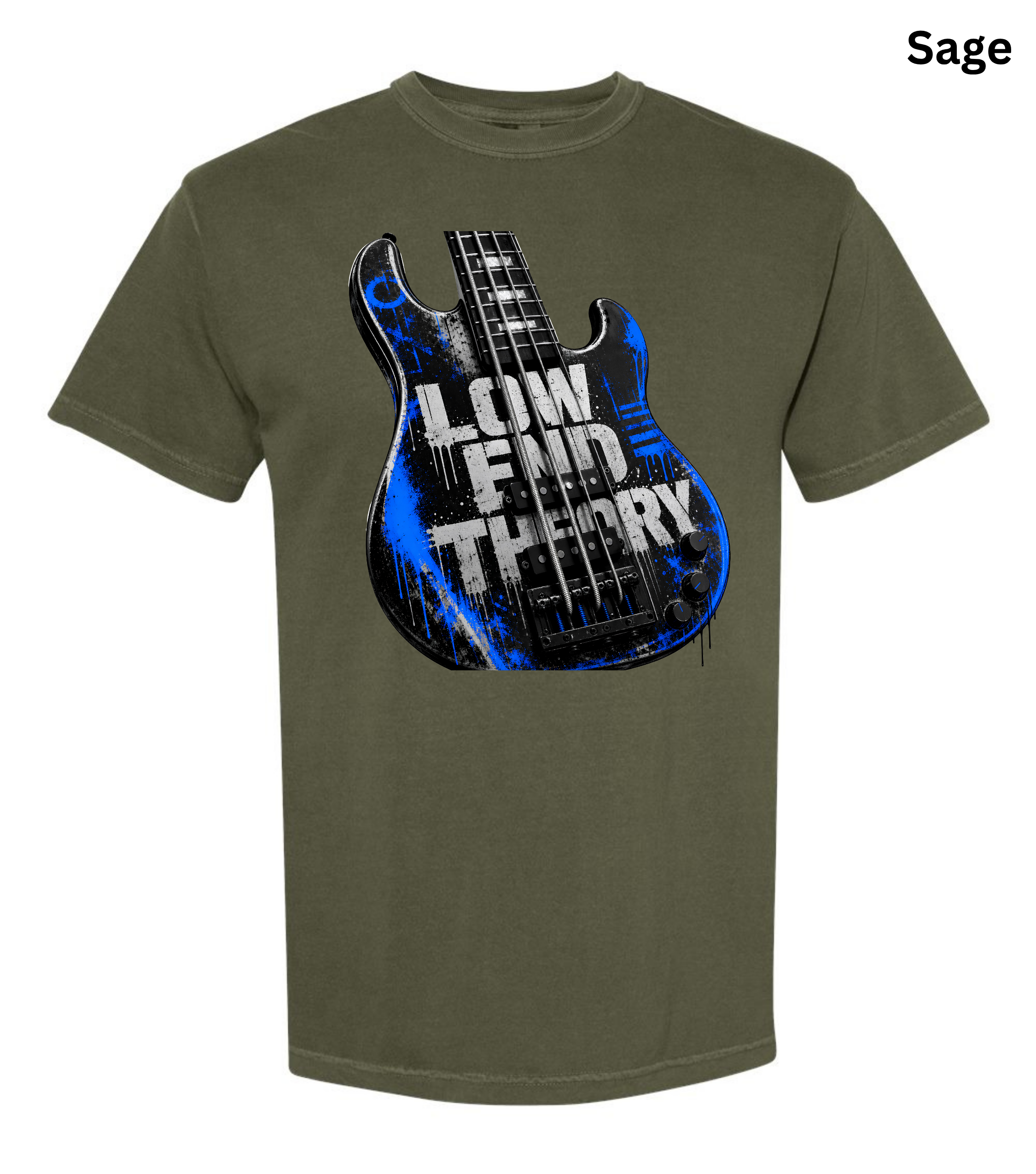Low End Theory Bass Guitar T-Shirt | Bass Player Graphic Tee | Musician Shirt | Bass Guitar Lover Gift | Rock Band Apparel | Unisex Music Tee