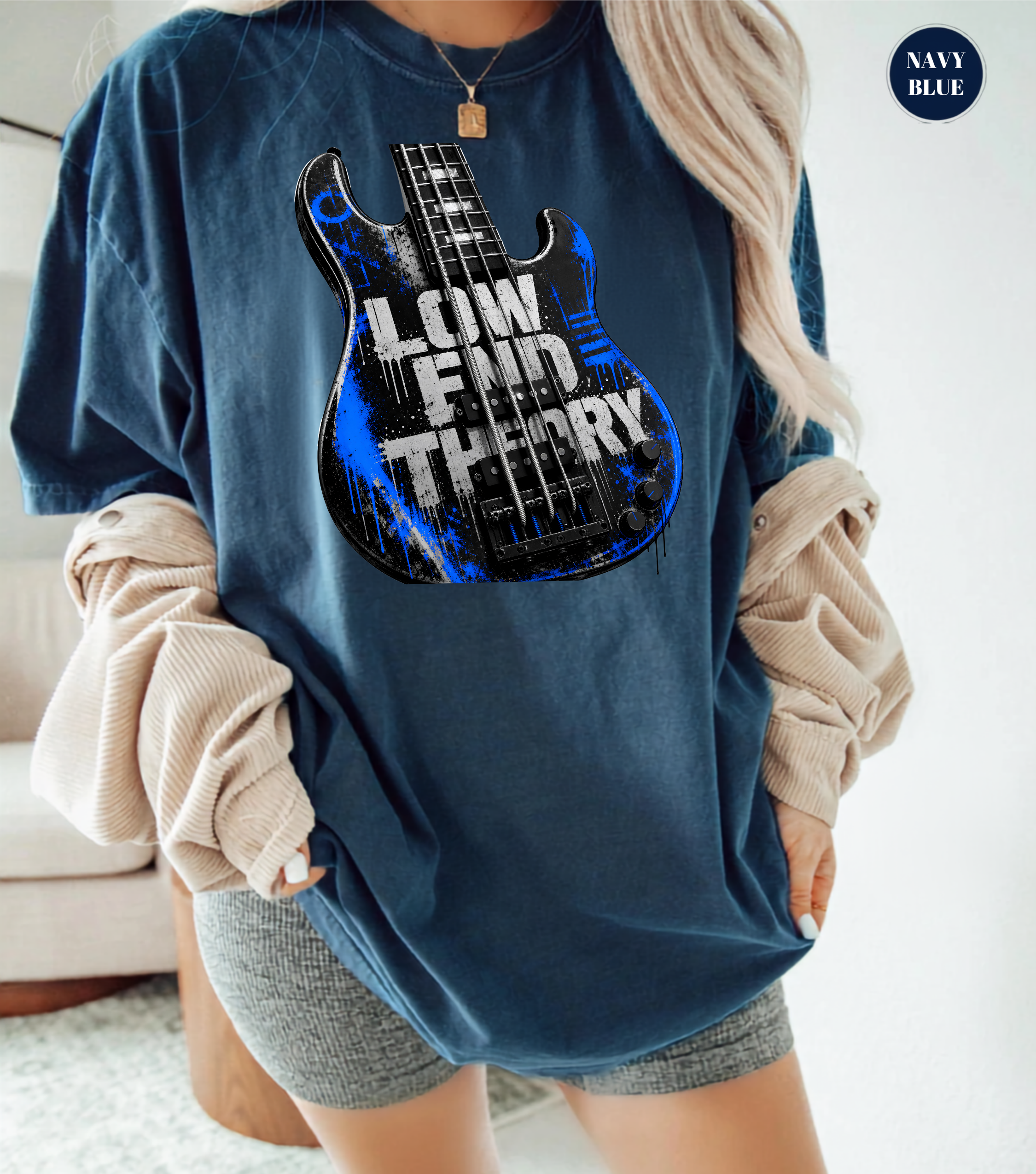 Low End Theory Bass Guitar T-Shirt | Bass Player Graphic Tee | Musician Shirt | Bass Guitar Lover Gift | Rock Band Apparel | Unisex Music Tee