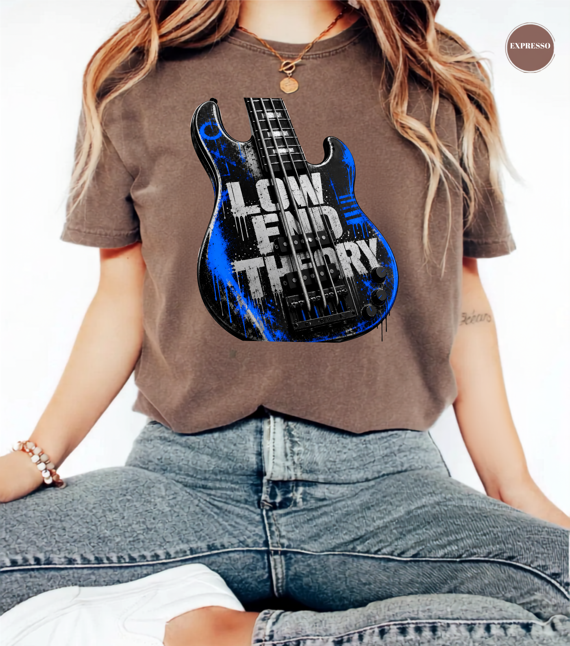 Low End Theory Bass Guitar T-Shirt | Bass Player Graphic Tee | Musician Shirt | Bass Guitar Lover Gift | Rock Band Apparel | Unisex Music Tee