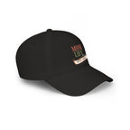 Mom Life Powered By Coffee & Music Baseball Cap - Vintage Mom Hat